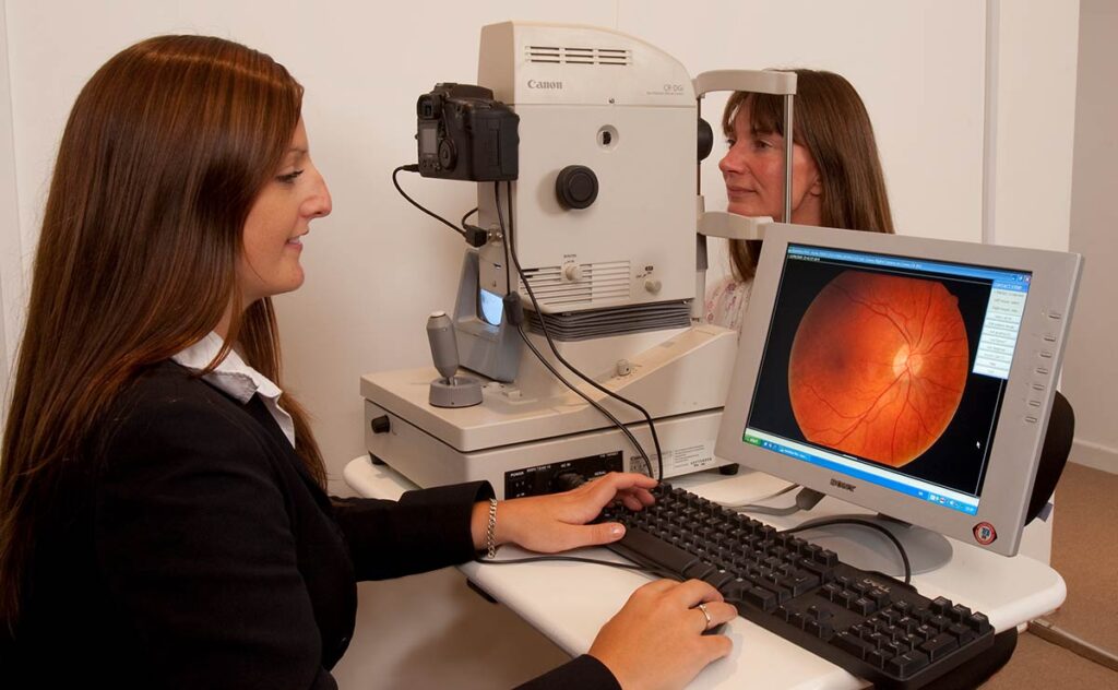 Kingsbridge Eye Care Group Retinal Photography Procedure